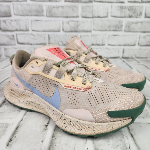 Nike Pegasus Trail 3 Women's Sz 8.5 Trail Running Soft Pink Ember Hiking Outdoor - Picture 1 of 10